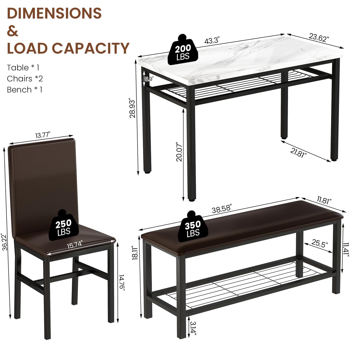 Brunetta Dining Series