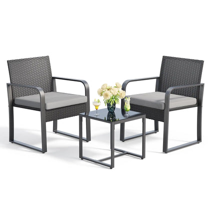 RattanEase 3-Piece Outdoor Set