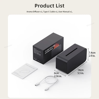 GlowMist Flame Diffuser